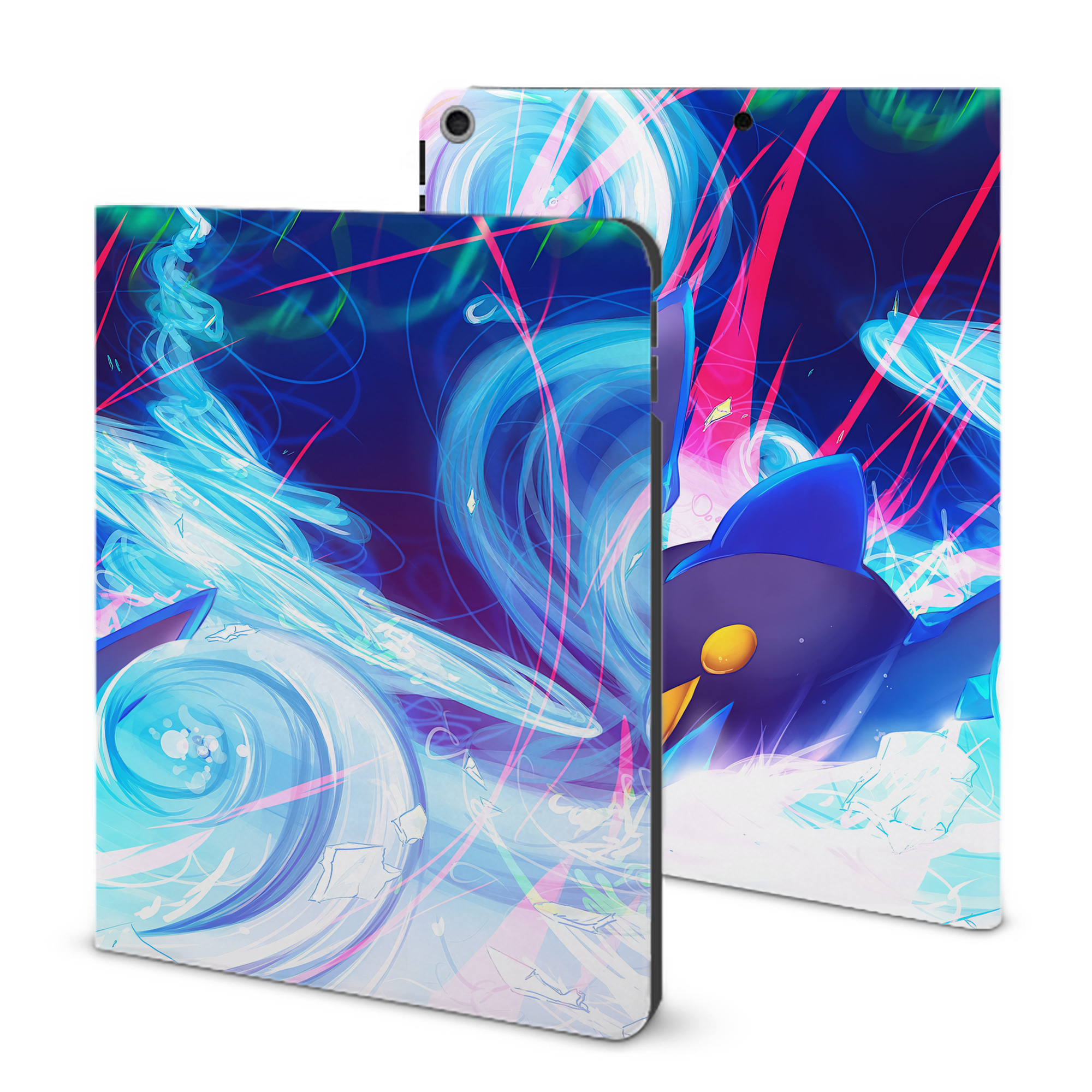（画像用） ポケットモンスター Pokémon IPad ケース ブック型 PUレザー TPU 耐衝撃 軽量 薄型 ペン収納なし 全面保護 IPad 各モデル対応